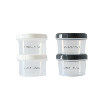 ラウンドコンテナXS 130ml×2P