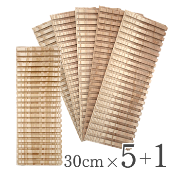 30cm×5枚＋1