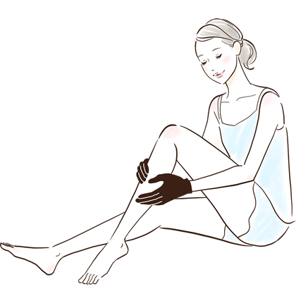 撫でるだけのボディメイク